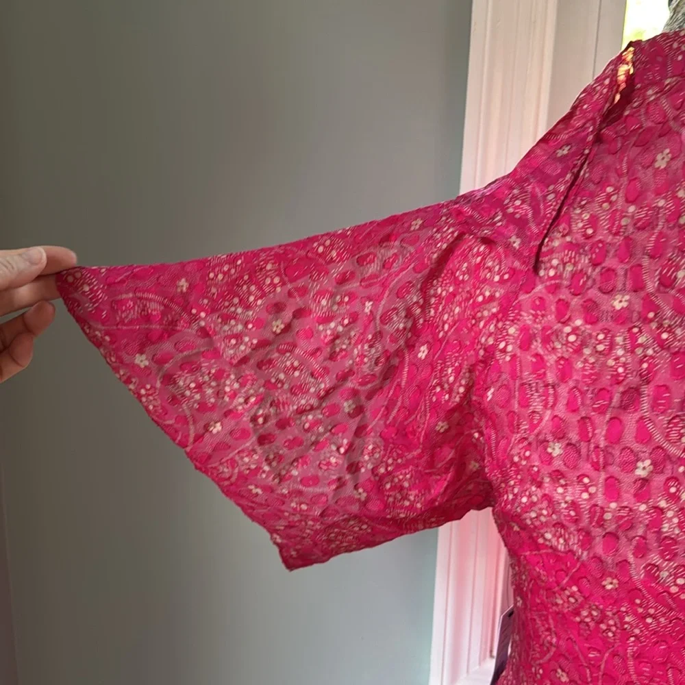 Equipment Samia silk floral ruffled button down midi long dress NWT‎ size 6